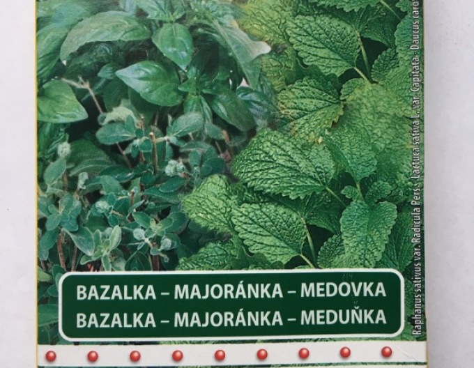 Sedos Maghiran + Busuioc +Lemon Balm - bandă de însămânțare 3x1,7m