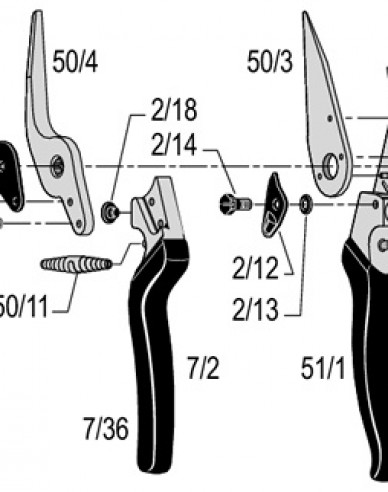 FELCO 7/5B Lamă nit