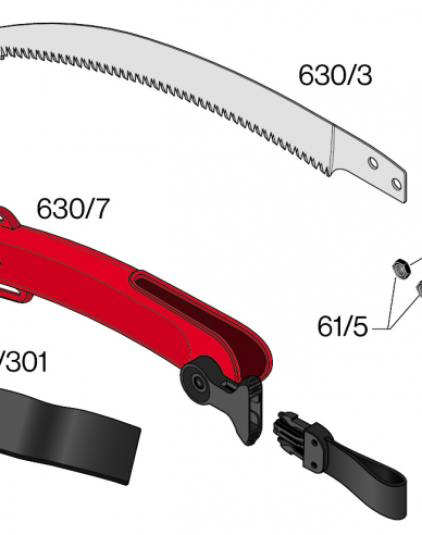 Placă de schimb FELCO 630/3 (Felco 630)
