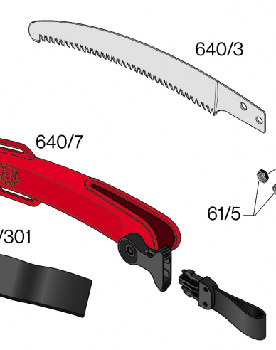 Placă de schimb FELCO 640/3 (Felco 640)