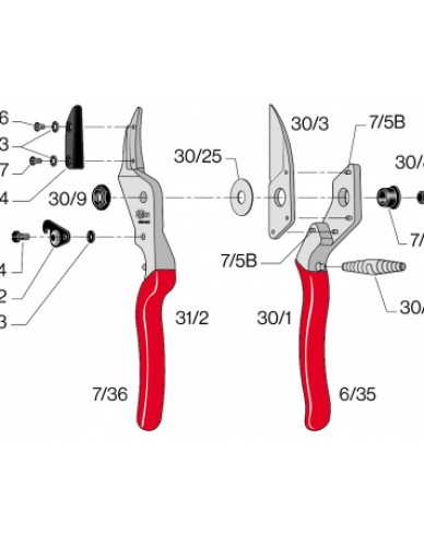 Bolț central Felco 30/8