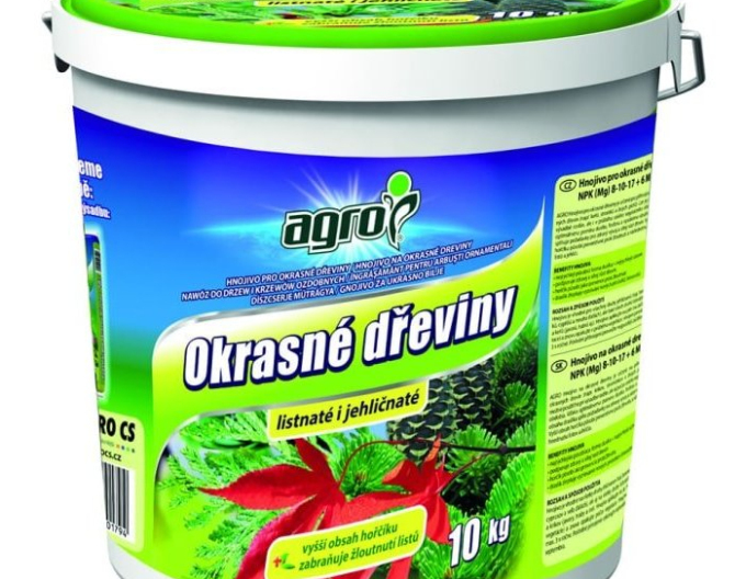 AGRO Îngrășământ pentru pomi ornamentali găleată de 10 kg