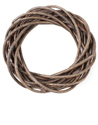Coroniță de răchită maro 20cm