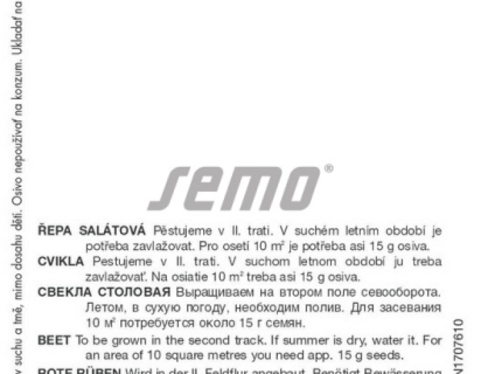 Semo Sfeclă roșie ´Carotă´