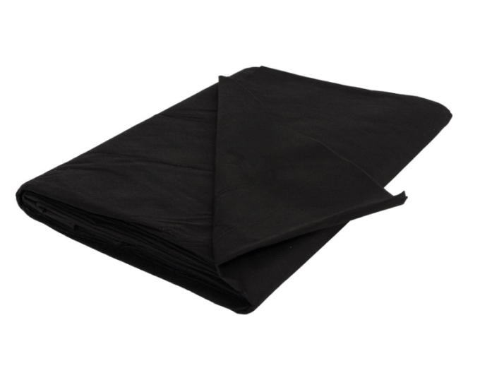 Țesătură nețesută neagră 50g/m2 1,6x100m