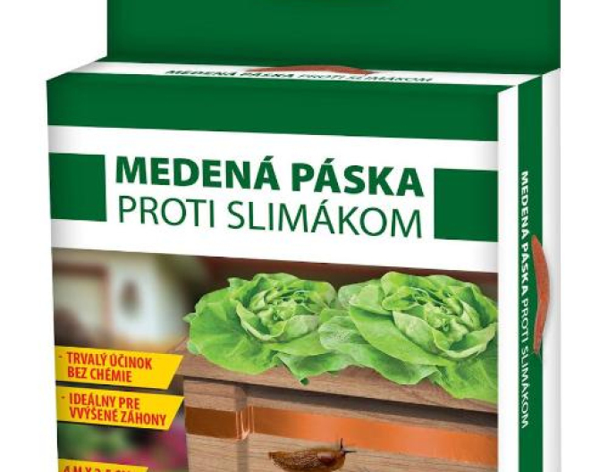 Bandă de cupru împotriva melcilor 4m