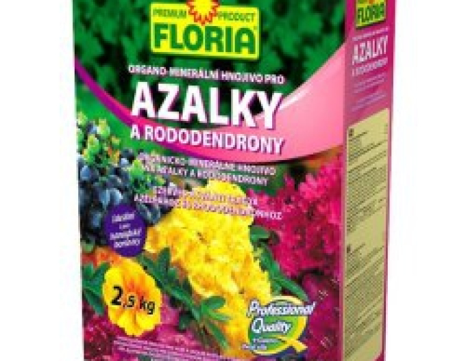 FLORIA Organic - îngrășământ mineral pentru azalee și rododendroni 2,5 kg