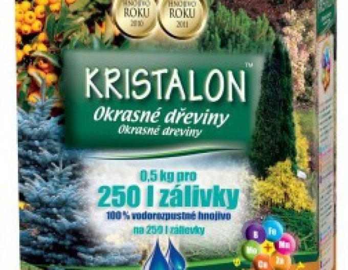 Kristalon - îngrășământ cristalin Arbori ornamentali