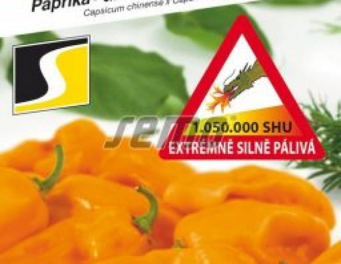 Semințe Paprika anual ´Bhut Jolokia Portocaliu´