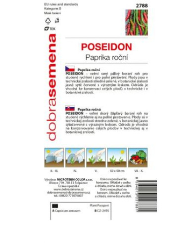 Ardei anual Poseidon