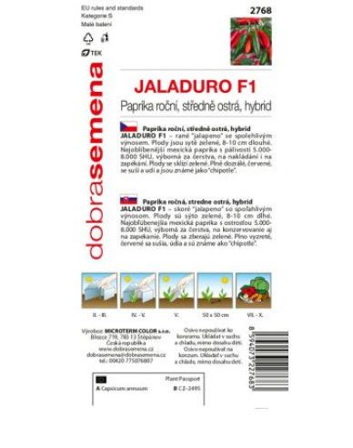 Ardei anual "Jaladuro"