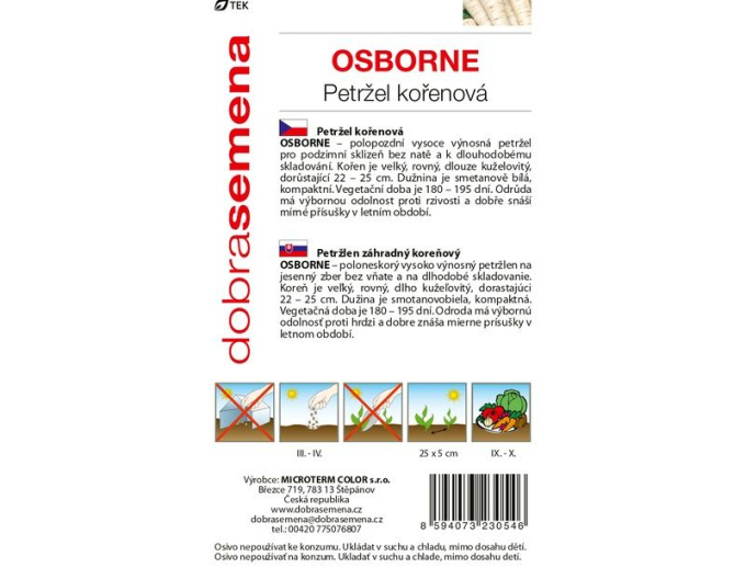 Pătrunjel de grădină Good Seeds - Pătrunjel rădăcină ´Osborne´semințebune