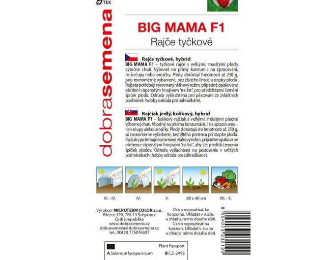 Semințe  Tomate Big Mama