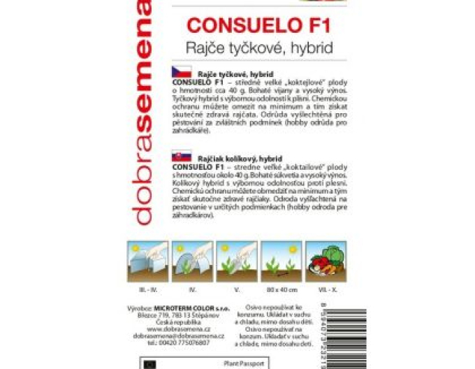Semințe  Tomate Consuelo F1