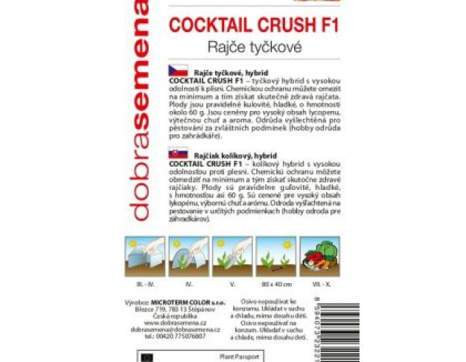 Semințe  Tomate Crush F1´