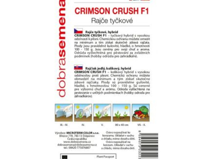 Semințe  Tomate Crimson Crush F1