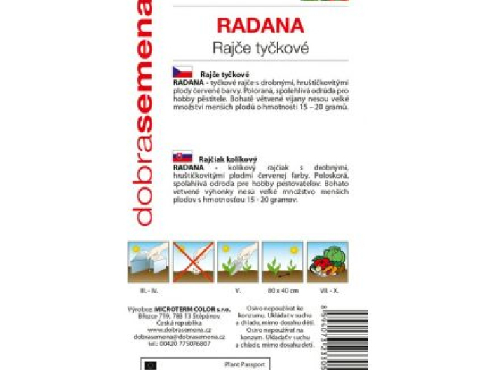 Semințe  Tomate Radana