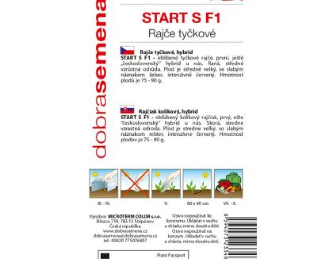 Semințe  Tomate Start S F1