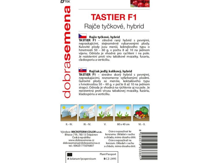 Semințe Tomate Tastier F1