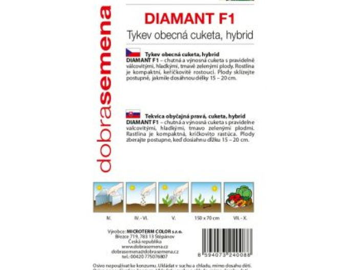 Semințe  Dovleac Zucchini ´Diamant´