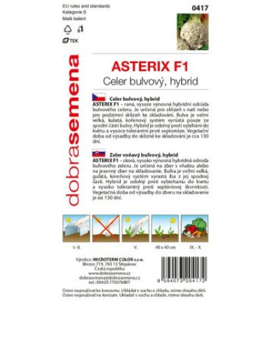 Semințe Țelină rădăcină Asterix F1´
