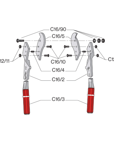 FELCO C16 Clește cu două mânere