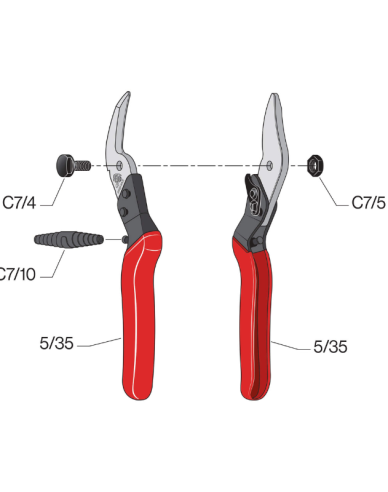 FELCO CP - Foarfece universale pentru atelier