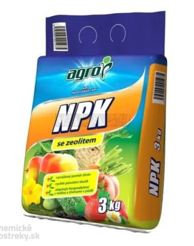 AGRO NPK 11 - 7 - 7 cu zeolit 1kg