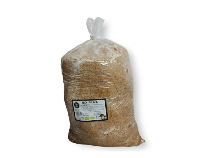 BIO pleurotus , substrat gata inoculat, sac 15l
