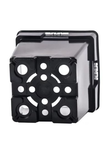 Ghiveci pătrat din plastic 2l, 14 x 14 cm