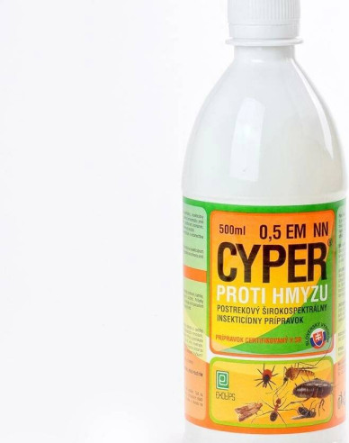 Împotriva insectelorCYPER 0,5 EM 500ml