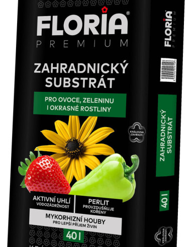 Floria - substrat de grădinărit cu micoriză 40l