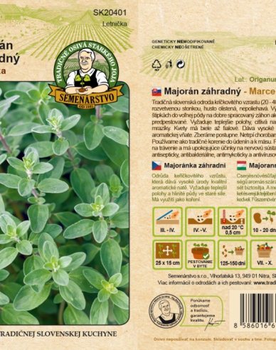 Semințe de maghiran ´Marcelka´