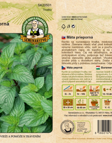 Semințe de mentă piperată