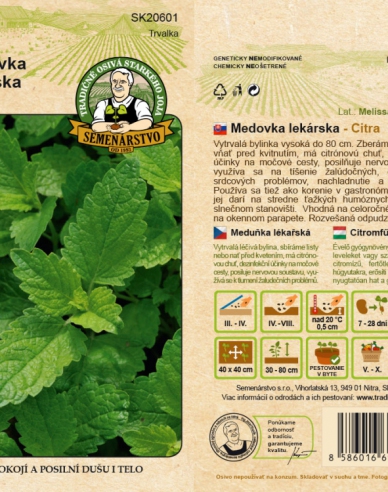 Semințe de roiniță ´Citra´