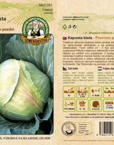 Semenárstvo Varză albă ´Pourovo pozni´