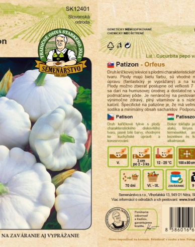 Patisson ´Orfeus´