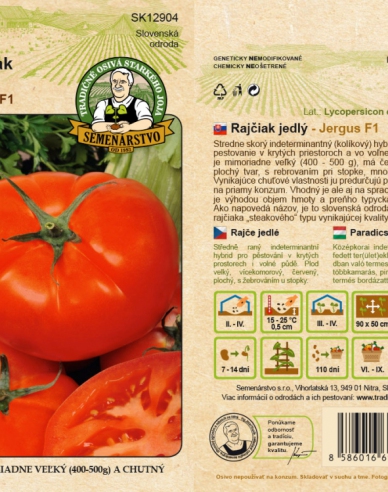Semințe de Tomate comestibile ´Jergus F1´