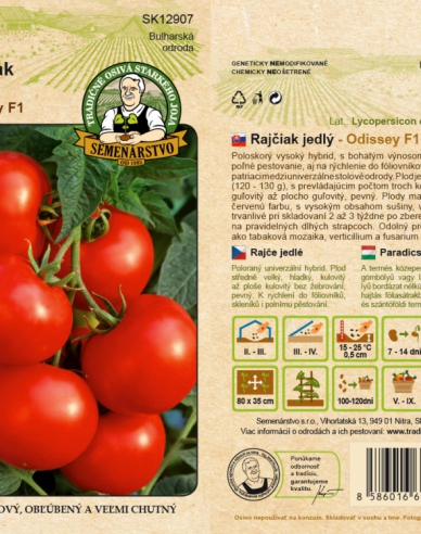 Fermă de semințe Tomate comestibile ´Odisey F1´