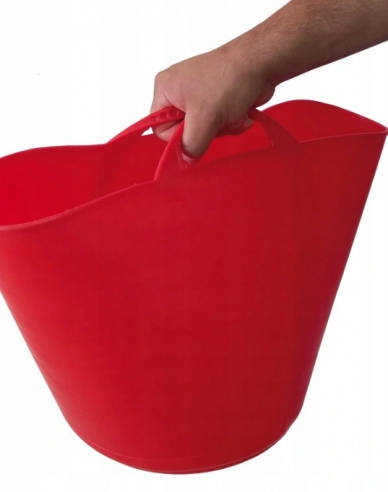 Coș flexibil multifuncțional din plastic 30l