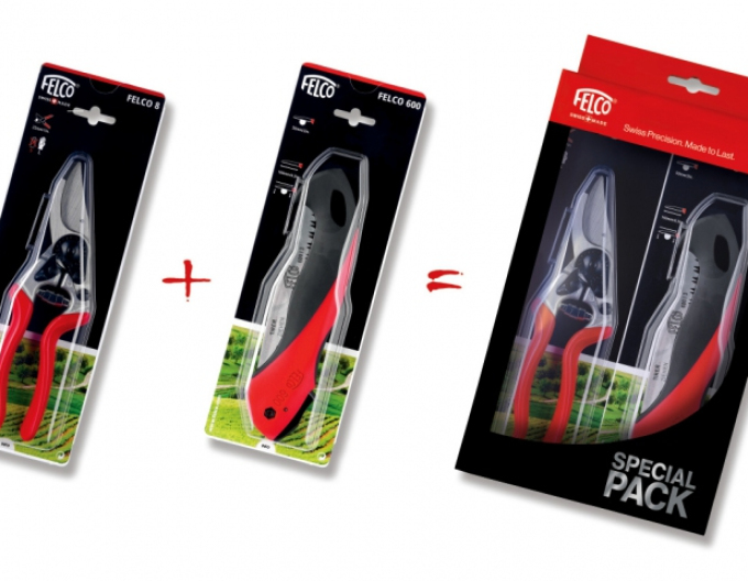Foarfece FELCO 8 + ferăstrău FELCO 600