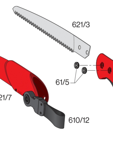 Ferăstrău de tăiat FELCO 621 - 24 cm