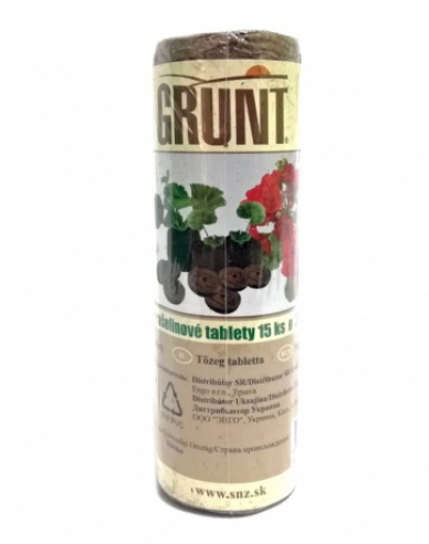 Grunt - Tablete de turbă 38mm 15pcs