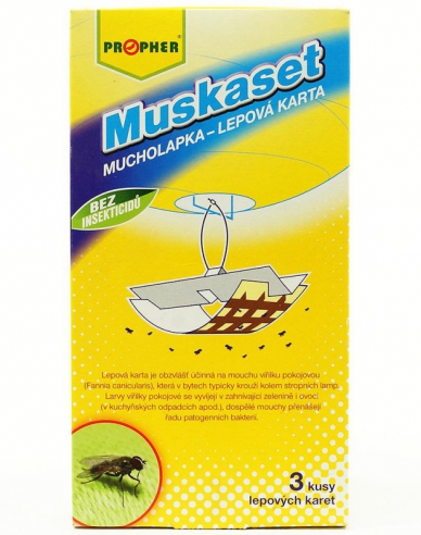 MUSKA SET FEREASTRĂ SUFLĂTOR DE MUȘTE 3 BUC