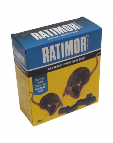 RATIMOR BRODIFACOUM BLOCURI DE PARAFINĂ