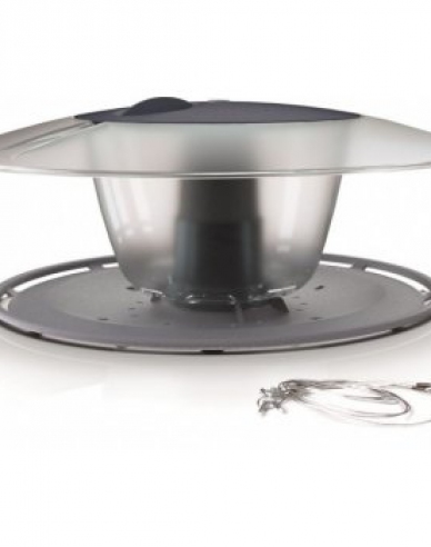BIRDYFEED ROUND IBFR hrănitor de păsări 29,4cm antracit