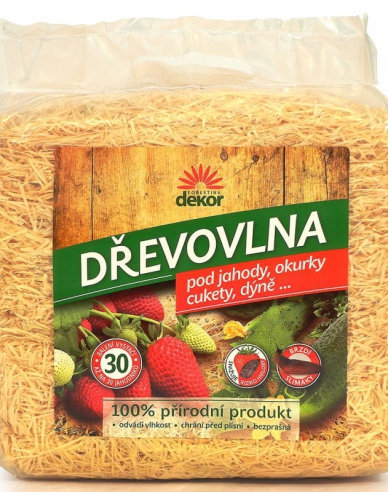 Forestina Drevovlna 850g sub căpșuni, dovlecei