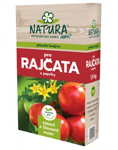 NATURA Îngrășământ organic pentru roșii și ardei 1,5kg