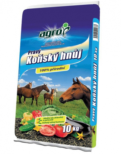AGRO Gunoi de grajd autentic pentru cai 10kg
