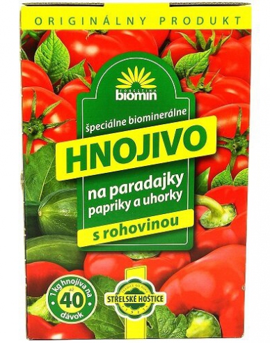 Forestina Organic - îngrășământ mineral pentru roșii, ardei și castraveți cu corn 1kg